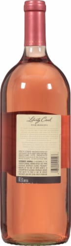Liberty Creek® Vineyards Pink Moscato Wine Perspective: back