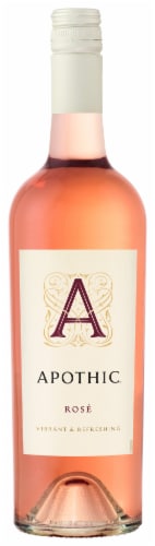 Apothic Rose Wine Perspective: back