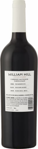William Hill Estate North Coast Cabernet Sauvignon Red Wine 750ml Perspective: back