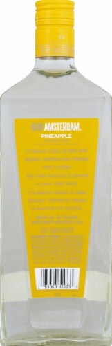 New Amsterdam Pineapple Flavored Vodka Perspective: back