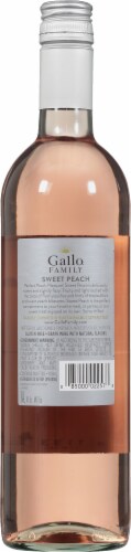 Gallo Family Vineyards Sweet Peach Wine Perspective: back