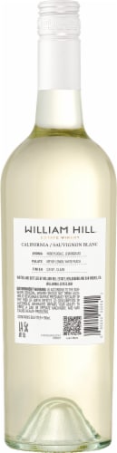 William Hill Estate North Coast Sauvignon Blanc White Wine 750ml Perspective: back