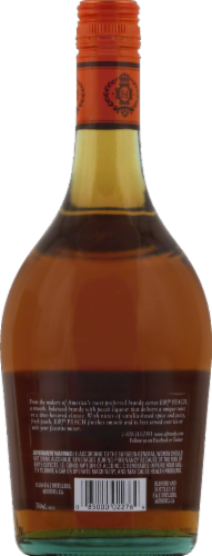 E&J Peach Brandy Perspective: back