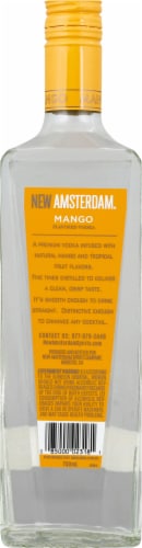 New Amsterdam Mango Flavored Vodka Perspective: back
