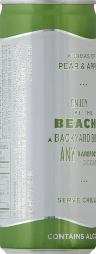 Barefoot Spritzer Crisp White Wine 1 Single Serve 250ml Can Perspective: back