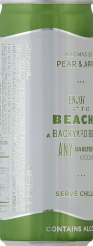 Barefoot Spritzer Crisp White Wine 1 Single Serve 250ml Can Perspective: back