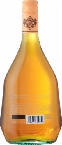 E&J Peach Flavored Brandy Perspective: back