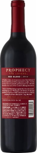 Prophecy Red Blend Red Wine Perspective: back