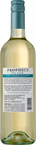 Prophecy Pinot Grigio California White Wine Perspective: back