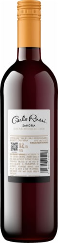 Carlo Rossi Sangria California Red Wine Perspective: back