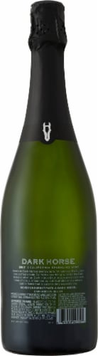 Dark Horse Brut California Sparkling Wine Perspective: back