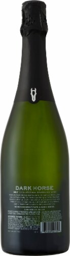 Dark Horse Brut California Sparkling Wine Perspective: back
