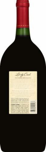Liberty Creek Vineyards Founders Red Blend American Table Wine Perspective: back