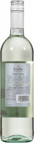 Gallo Family Vineyards Sweet Apple White Wine Perspective: back