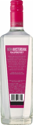 New Amsterdam Raspberry Flavored Vodka Perspective: back