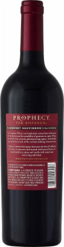 Prophecy Cabernet Sauvignon California Red Wine Perspective: back