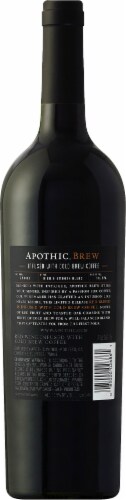 Apothic Brew Red Blend Red Wine 750ml Perspective: back