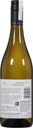 Saint Clair Family Estate Sauvignon Blanc Perspective: back