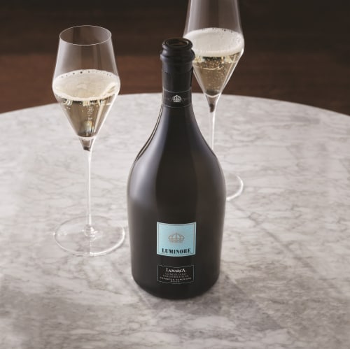 La Marca Luminore Prosecco Italian Sparkling Wine Perspective: back