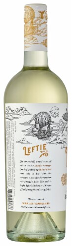 Leftie White Blend California Wine Perspective: back