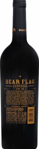 Bear Flag® Cabernet Sauvignon Wine Perspective: back
