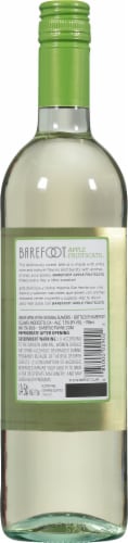 Barefoot Fruitscato Apple Moscato Sweet Wine Perspective: back