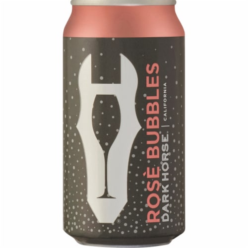 Dark Horse® Sparkling Brut Rose Wine Can Spritzer Perspective: back