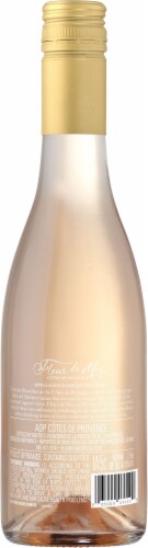 Fleur de Mer Rose French Wine Perspective: back