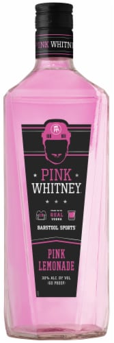 Pink Whitney Lemonade Flavored Vodka Perspective: back