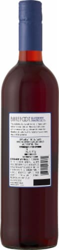 Barefoot Fruitscato Blueberry Moscato Sweet Wine Perspective: back