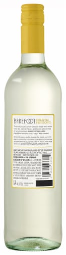 Barefoot Fruitscato Pineapple Moscato Sweet Wine Perspective: back