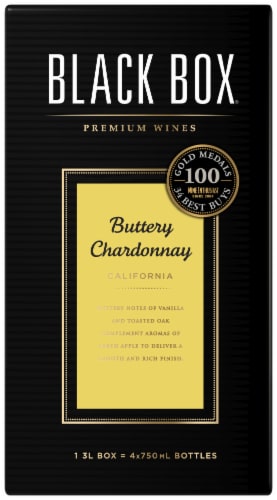 Black Box Buttery Chardonnay White Wine Perspective: back