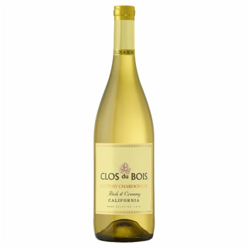 Clos Du Bois Buttery Chardonnay California White Wine Perspective: back
