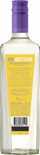 New Amsterdam Passionfruit Flavored Vodka Perspective: back