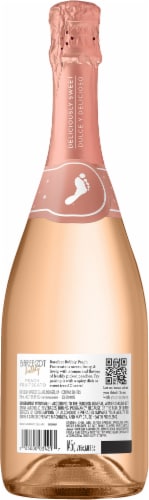 Barefoot Bubbly Peach Fruitscato Sparkling Wine Perspective: back