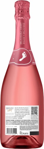 Barefoot Bubbly® Strawberry Fruitscato Sparkling Wine Perspective: back