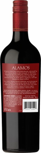 Alamos® Semi-Sweet Argentina Red Wine Perspective: back