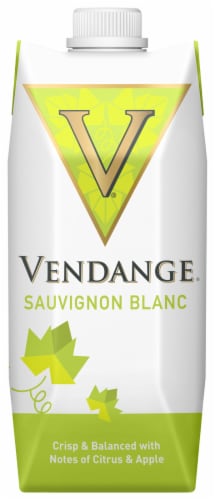 Vendange® Sauvignon Blanc White Wine Perspective: back