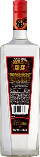 New Amsterdam Heat Check Hot Pepper Spicy Flavored Vodka Perspective: back