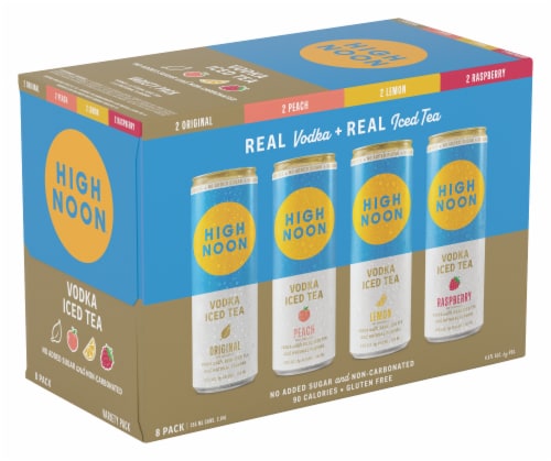 High Noon Vodka Iced Tea Variety Pack Perspective: back