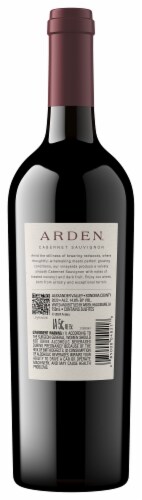 Arden Cabernet Sauvignon California Red Wine Perspective: back