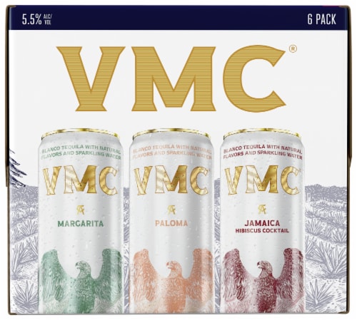 VMC® Tequila Hard Seltzer Variety Pack Perspective: back
