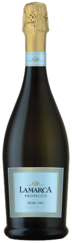 La Marca Prosecco Demi Sec Italian Sparkling Wine Perspective: back