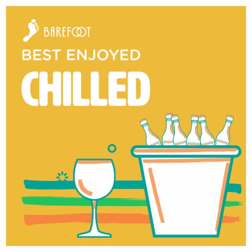 Barefoot Cellars Pinot Grigio California White Wine Perspective: back