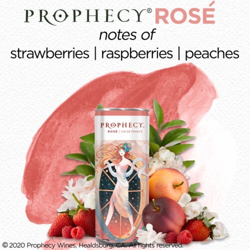 Prophecy Rose California Wine Perspective: back