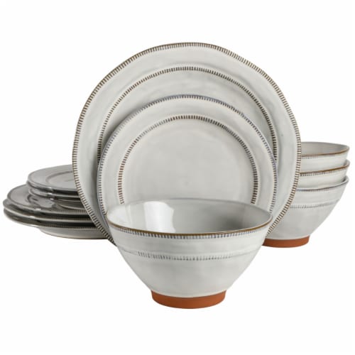 Gibson 12 piece dinnerware set hot sale