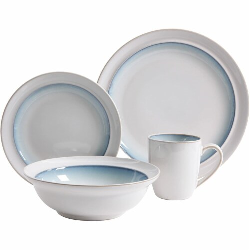 Gibson Elite Lawson 16 Piece Versatile Glazed Dinnerware Dish Set