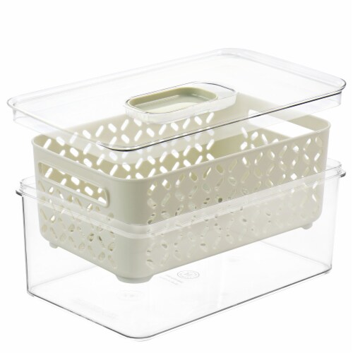 Martha Stewart Medium Fresh Keeper Container Set Perspective: back
