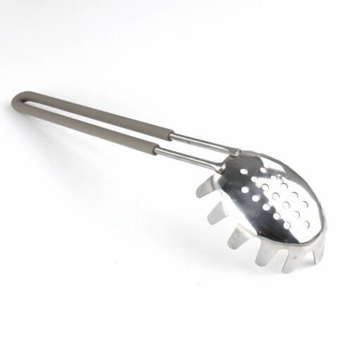 Martha Stewart Stainless Steel Pasta Server Perspective: back