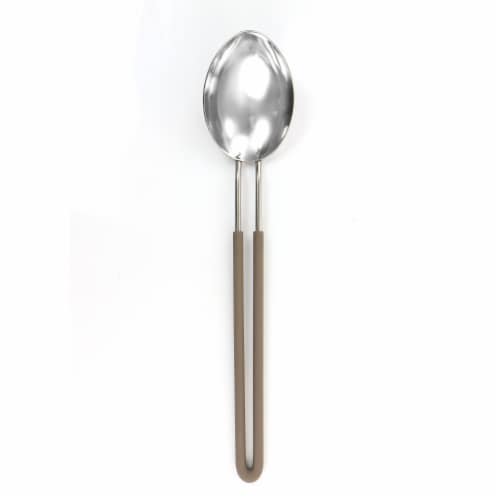 Martha Stewart Gray Stainless Steel Spoon Perspective: back